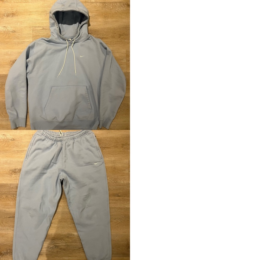 Nike Light Blue Hoodie and Joggers Set